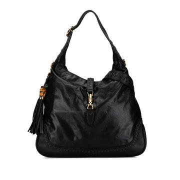 Gucci Large Leather New Jackie Satchel (SHG-IPKUWc)
