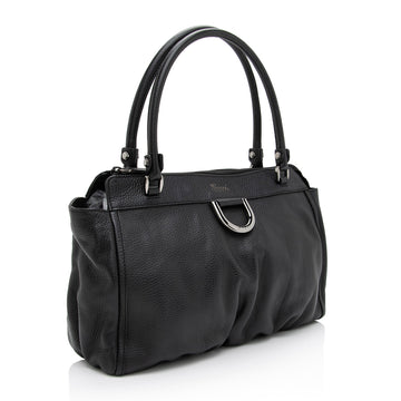 Gucci Leather D-Gold Tote (SHF-SmTEC0)