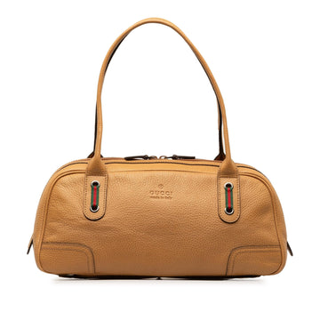 Gucci Leather Princy Shoulder Bag (SHG-yk9K0G)