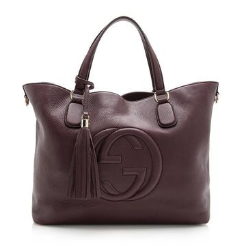 G*G Leather Soho Large Shoulder Bag (SHF-14580)