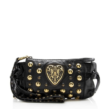 G*G Leather Studded Babouska Clutch (SHF-14443)