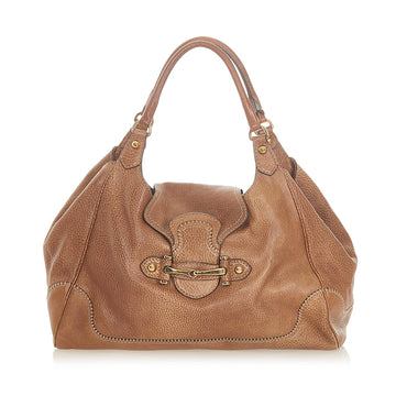 Gucci New Pelham Leather Tote Bag (SHG-19694)