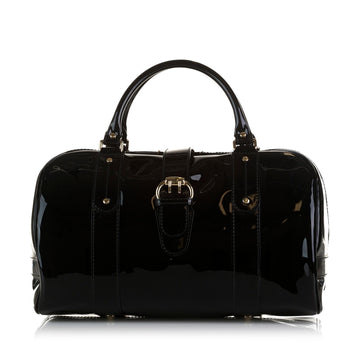 Gucci Patent Boston Bag (SHG-SjjnhF)