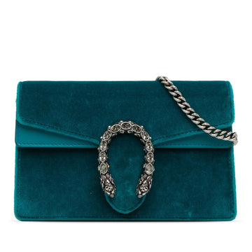 Gucci Super Mini Velvet Dionysus Crossbody Bag (SHG-eHau7e)