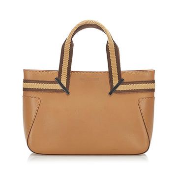 G*G Web Leather Handbag (SHG-19082)