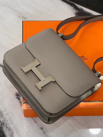 HERMÈS CONSTANCE 24 EPSOM PALLADIUM HARDWARE