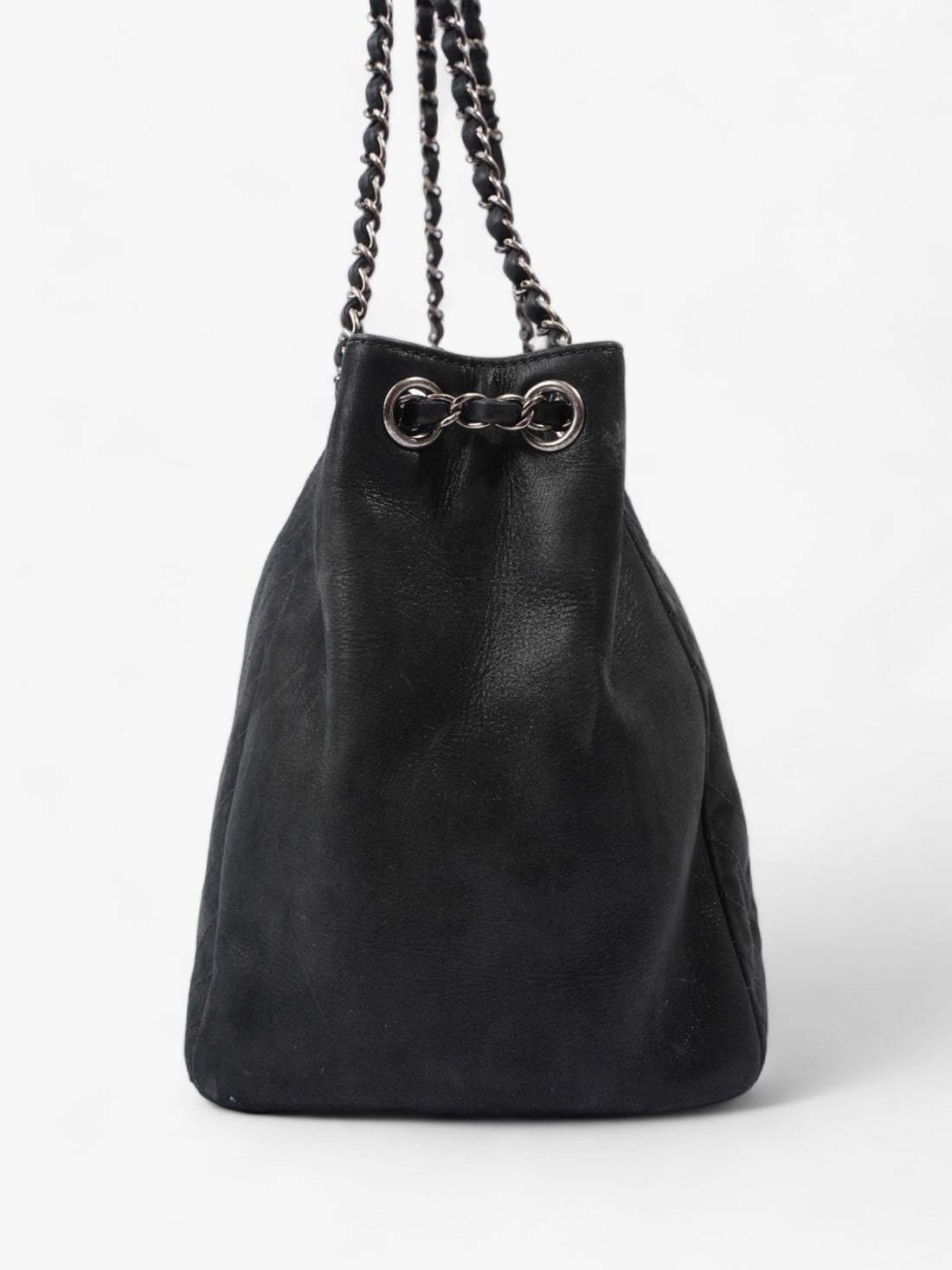 Chanel Large CC Tote Black Leather