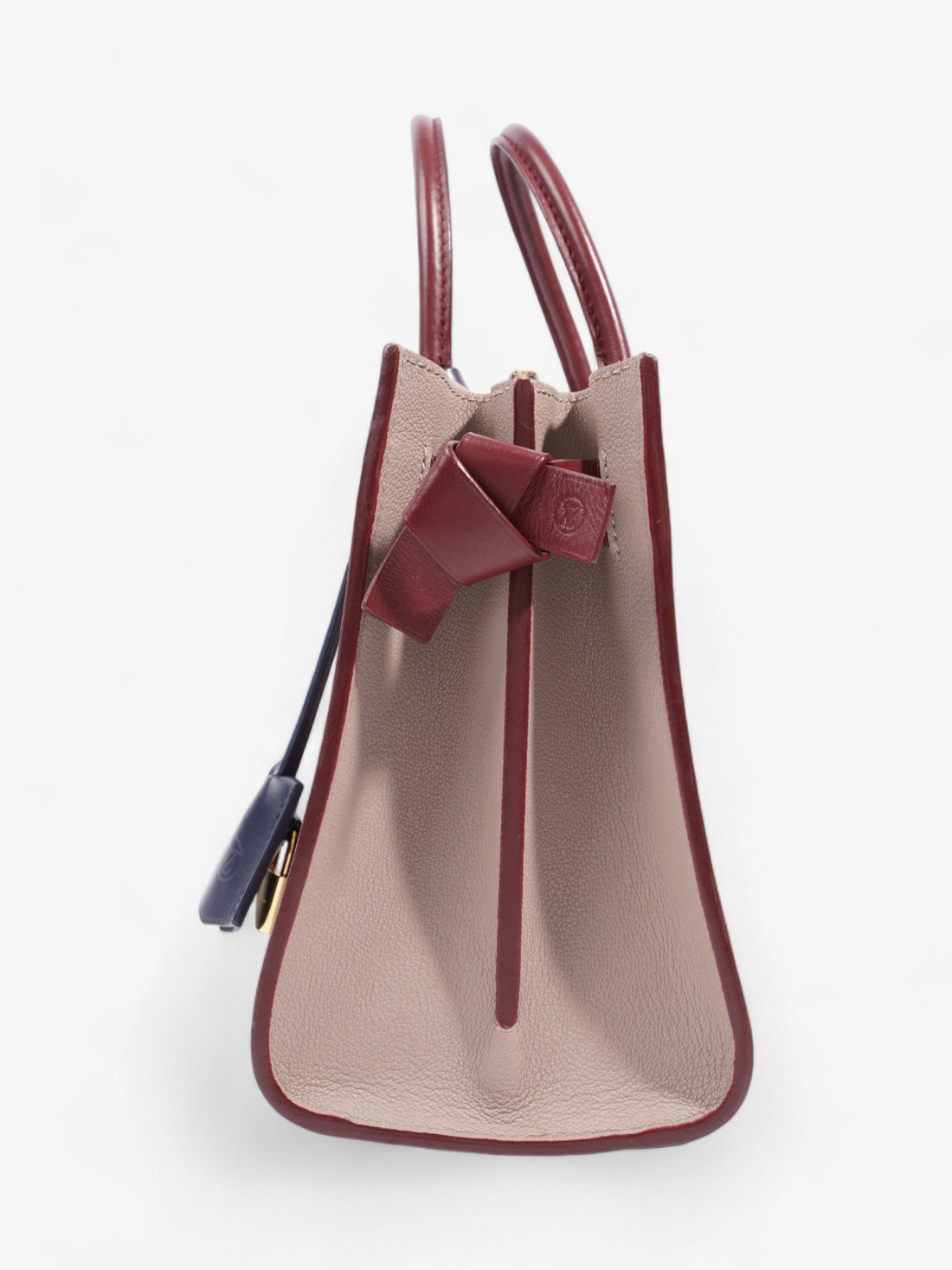 Louis Vuitton Very Tote Blush Pink / Red / Navy Calfskin Leather