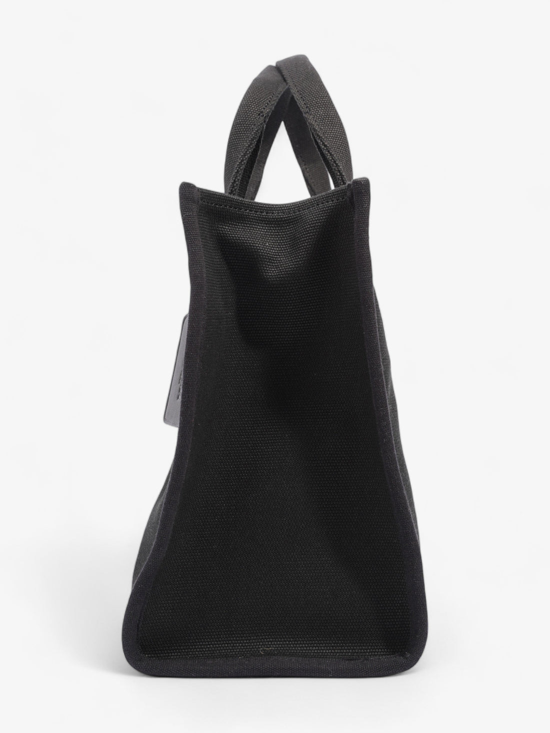 Coach Cargo Tote Black Canvas Medium