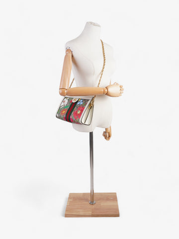 Gucci EC Flora Ophidia EC Supreme / White / Multicoloured Canvas