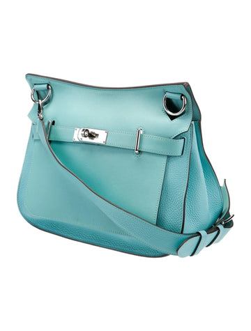 HERME?S JYPSIERE 28 CLEMENCE & SWIFT LEATHER SHOULDER BAG