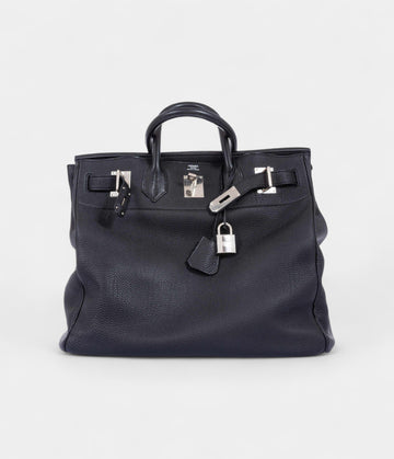 Hermès Birkin 40 Black Clemence Palladium Hardware