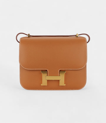 Hermès Constance 18 Gold Epsom Gold Hardware