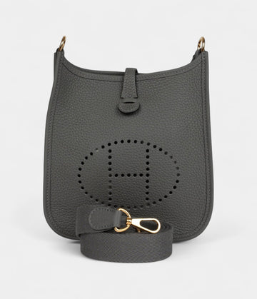 Hermès Evelyne TPM Gris Meyer Clemence Gold Hardware