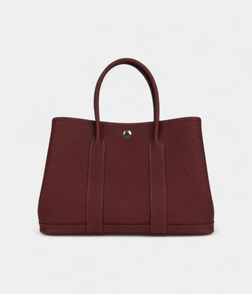Hermès Garden Party 30 Rouge H Negonda Palladium Hardware