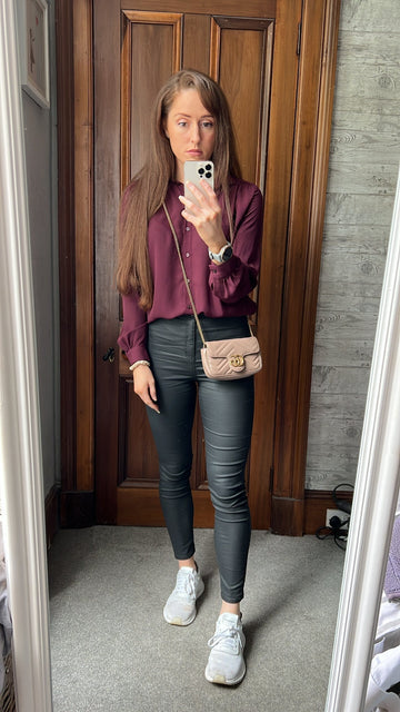 Gucci EC Dusty Pink Marmont Super Mini Shoulder Bag