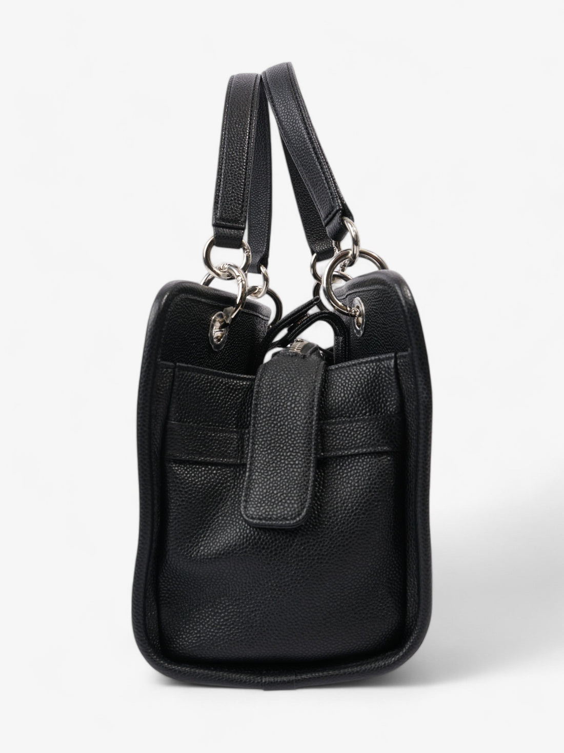 Chanel Shopping Tote Black Caviar Leather