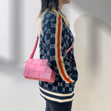 BOTTEGA VENETA Pink Small Cassette Bag