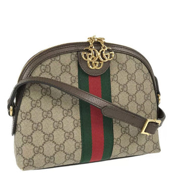 GUCCI OPHIDIA CS SUPREME SHERRY LINE CROSSBODY BAG