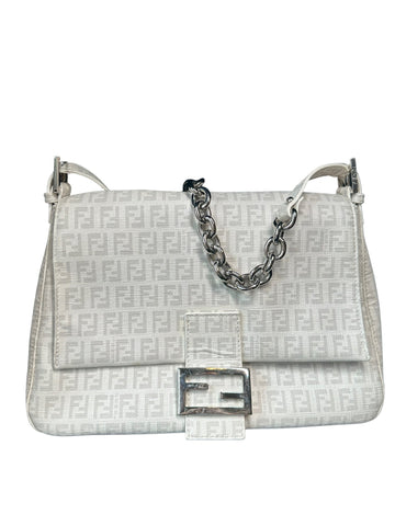 FENDI - Mama Forever Bag Zucchino Coated Canvas