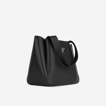 Logo Plaque Tote Bag