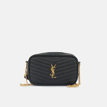 Saint Laurent Mini Lou - Black