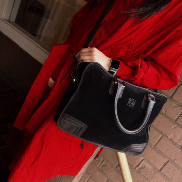 Loewe Suede Amazona Bag