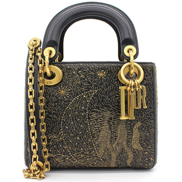 Dior Limited Edition Mini Lady Dior The moon in my eyes Bag