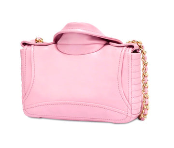 MOSCHINO SMALL NAPPA BIKER BAG