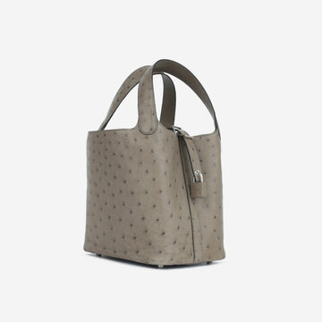Picotin 18 - Gris Tourterelle Ostrich