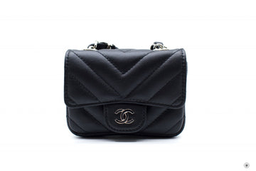 Chanel APB Classic Belt Bag Black /  Calfskin Shoulder Bags Shw