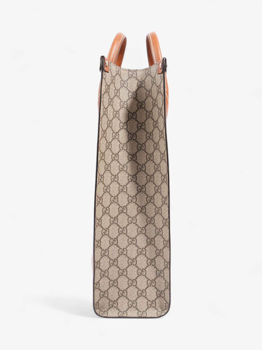 Gucci Interlocking G Web Tote Lunar New Year Limited Edition EC Supreme / Blue / Brown Coated Canvas