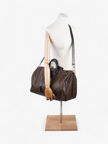 Louis Vuitton Keepall Bandouliere Monogram / Black Coated Canvas 45