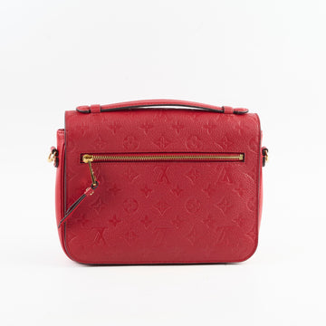 Louis Vuitton Metis Pochette Empreinte Red