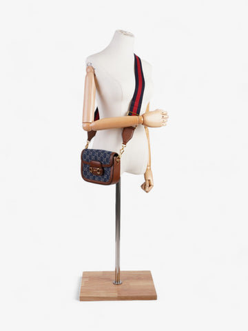 Gucci Horsebit 1955 EC Supreme / Brown Denim