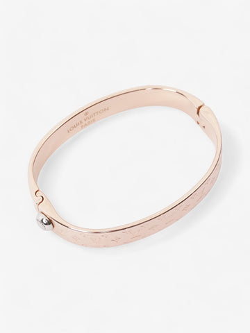 Louis Vuitton Nanogram Bracelet Rose Gold Base Metal S