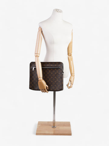 Louis Vuitton Porte Documents Voyage Monogram Coated Canvas