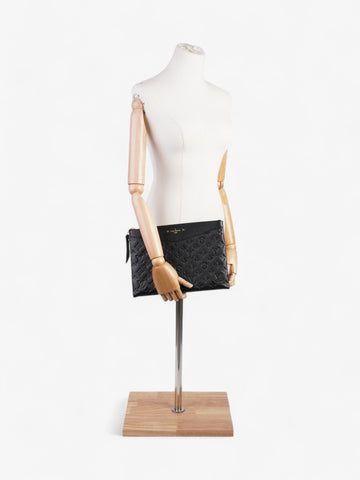 Louis Vuitton Daily Pouch Black Empreinte Leather