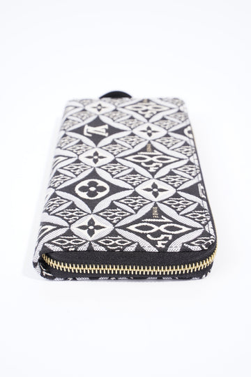 Louis Vuitton Since 1854 Zippy Wallet Black And White Jacquard Monogram Canvas
