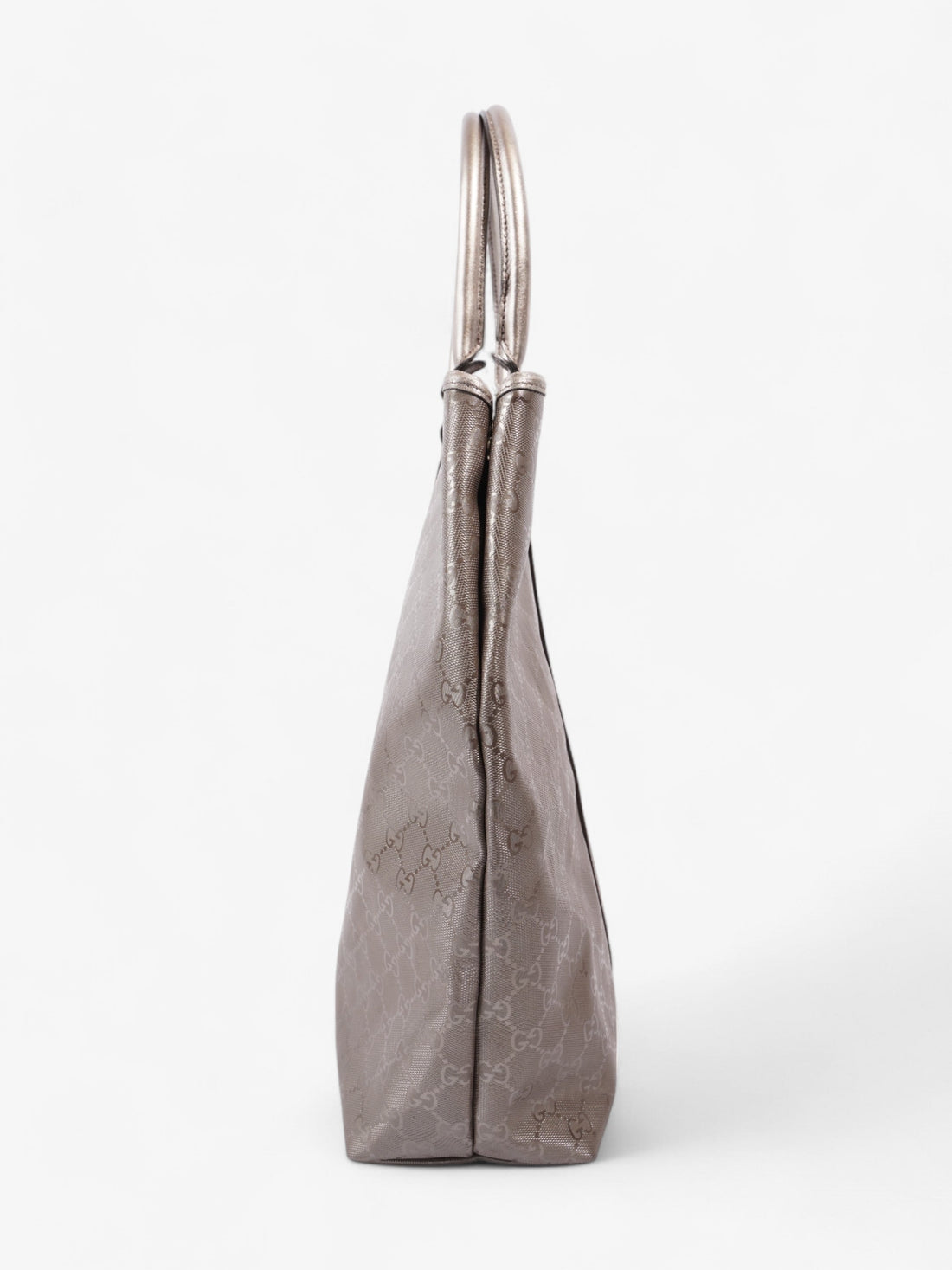 Gucci CS Implement Tote Bag Metallic Pink Canvas