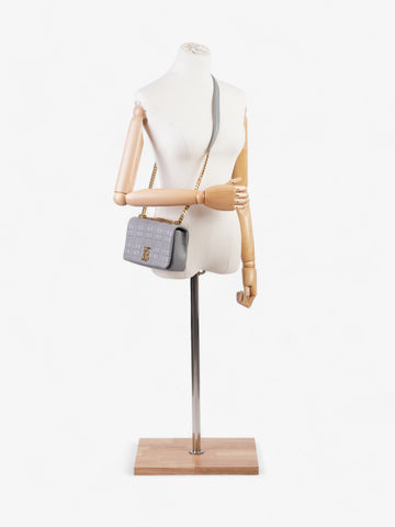 Burberry Lola Bag Grey Lambskin Leather Small