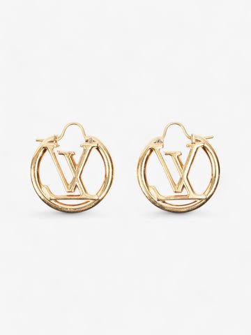 Louis Vuitton Louise Earrings Gold Base Metal PM