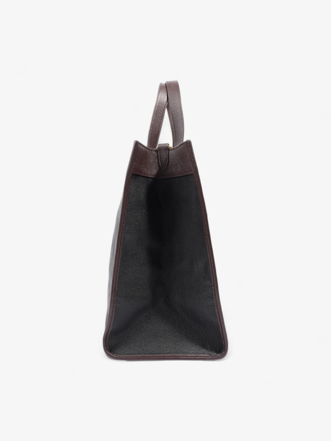 Coach Field Tote Black / Oxblood Leather 40