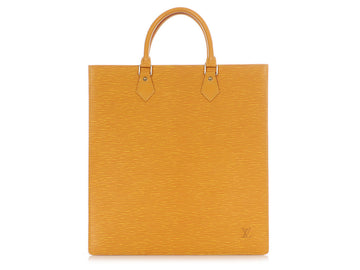 Louis Vuitton Vintage Yellow Epi Sac Plat