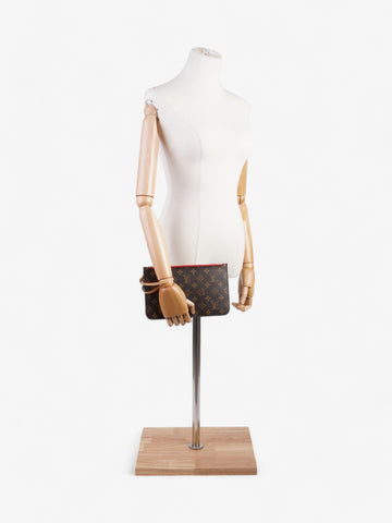 Louis Vuitton Neverfull Pouch Monogram Coated Canvas