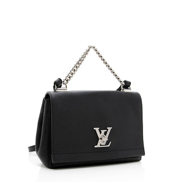 Louis Vuitton Calfskin Lockme II BB Shoulder Bag (SHF-18969)