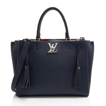 Louis Vuitton Calfskin Lockmeto Tote