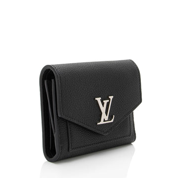 Louis Vuitton Calfskin Mylockme Compact Wallet (SHF-GGaMuI)