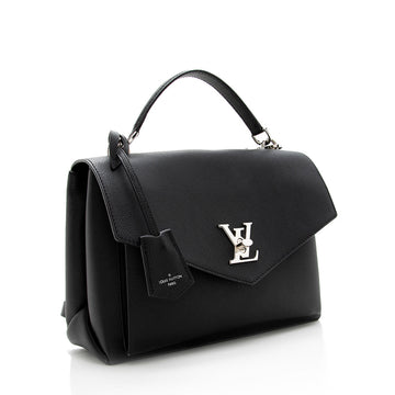 Louis Vuitton Calfskin Mylockme Satchel (SHF-18939)