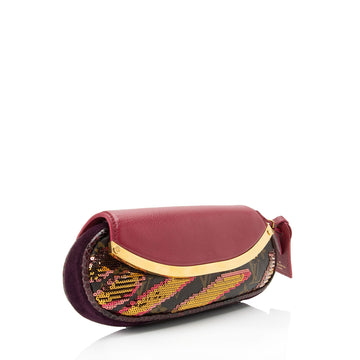 Louis Vuitton Limited Edition Monogram Savage Cub Clutch